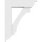 Ekena Millwork Standard Imperial Architectural Grade PVC Bracket With Traditional Ends, 3"W x 14"D x 18"H BKTP03X14X18IMP01 - alternate 4